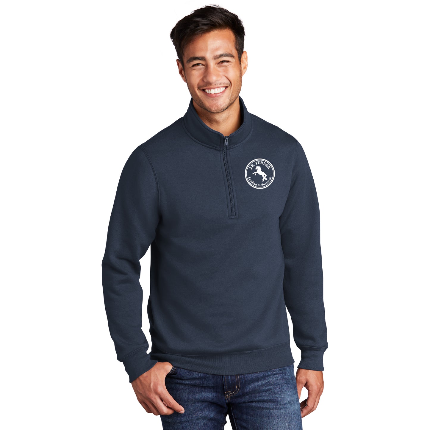 J.E. Turner 1/4-Zip Fleece Pullover